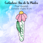 Cortador de Galletas Flor Mamá