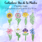 Cortador de Galletas Flores Ines