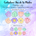 Cortador de Galletas Flores Lily