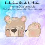Cortador de Galletas Mamá Oso Armable