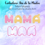 Cortador de Galletas Mini Mamá