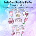 Cortador de Galletas Spa Para Mamá