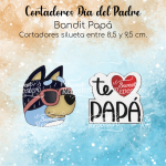 Cortador de Galletas Bandit Papá