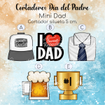 Cortador de Galletas Mini Dad