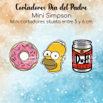 Cortador de Galletas Mini Simpson