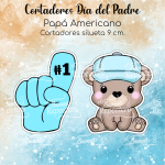 Cortador de Galletas Papá Americano