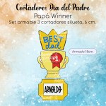 Cortador de Galletas Papá Winner