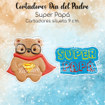 Cortador de Galletas Super Papá