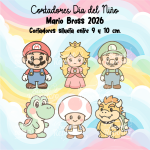 Cortadores De Galleta Mario Bross 2026