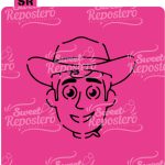 Stencil Pyo Toy Story - Woody