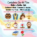 Cortadores De Galleta Bella y Bestia Cute