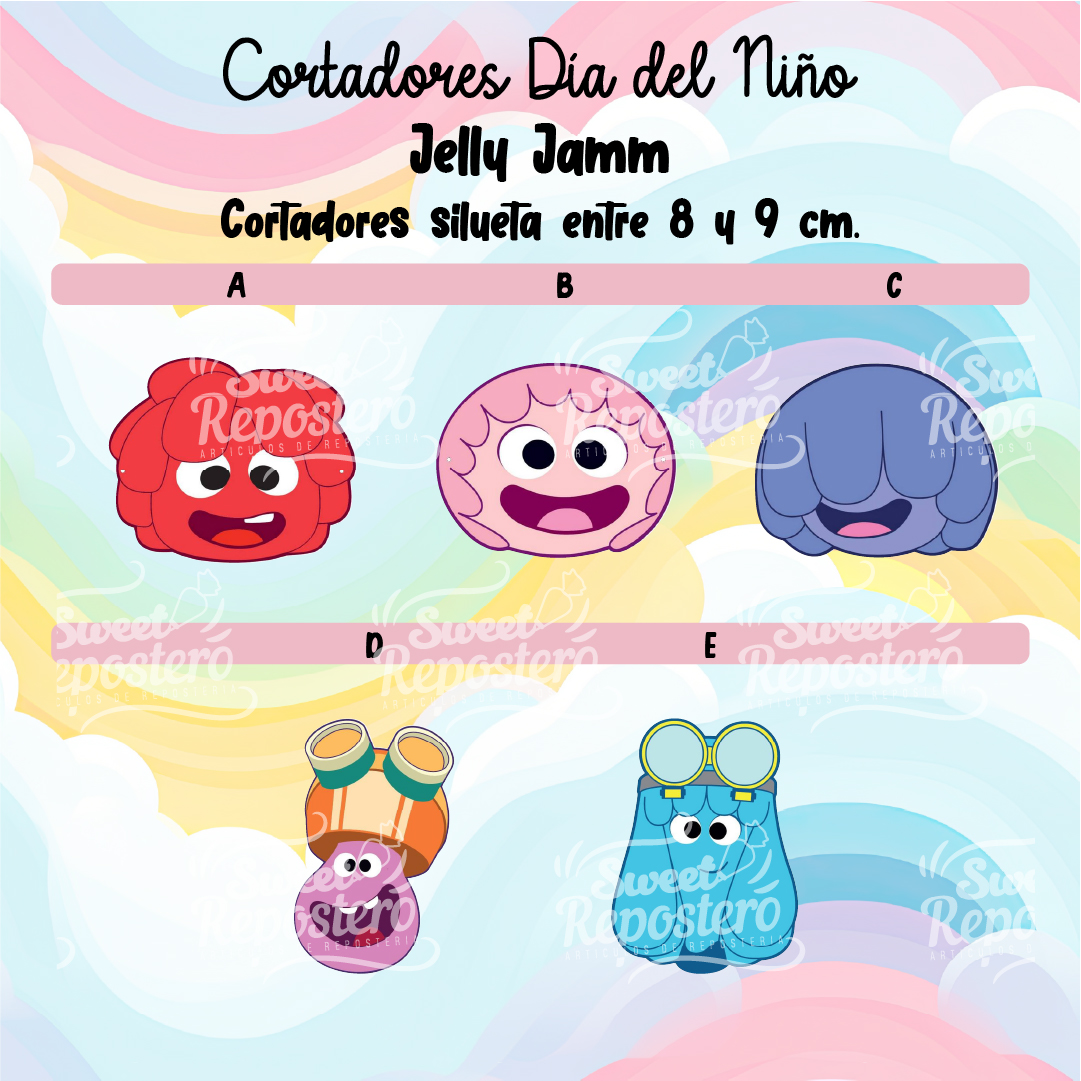 JELLY JAM-100 Cortadores De Galleta Jelly Jamm - Imagen 1