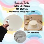Paleta De Pintura mdf