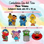 Cortadores De Galleta Plaza Sesamo