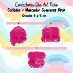 Cortadores De Galleta Guerreras kpop Cortador + Marcador
