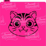 Stencil Pyo Guerreras Kpop - Tigre Derpy