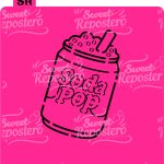 Stencil Pyo Guerreras Kpop - Soda Pop