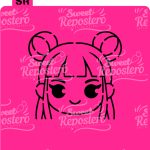Stencil Pyo Guerreras Kpop - Zoey