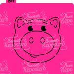 Stencil Pyo Toy Story - Hamm