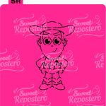 Stencil Pyo Toy Story - Woody Cuerpo