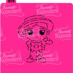 Stencil Pyo Toy Story - Jessy Cuerpo