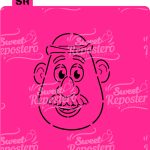 Stencil Pyo Toy Story - Sr Cara De Papa