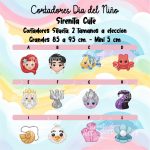 Cortadores De Galleta Sirenita Cute