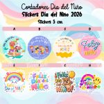 Stickers Dia Del Niño 2026