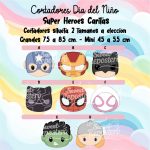 Cortadores De Galleta Super Heroes Caritas