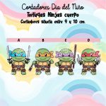 Cortadores De Galleta Tortugas Ninja Cuerpo