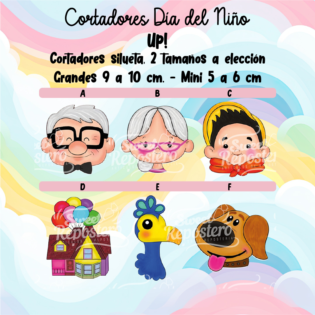 UP-100 Cortadores De Galleta Up! - Imagen 1